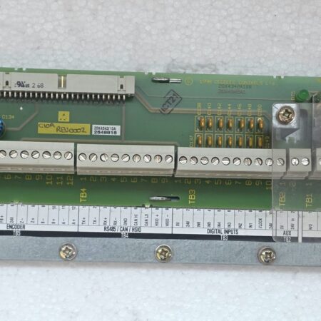 CONVERTEAM MV3000 DELTA I/O PANEL 20X4342/10A, MVC3002-4001A