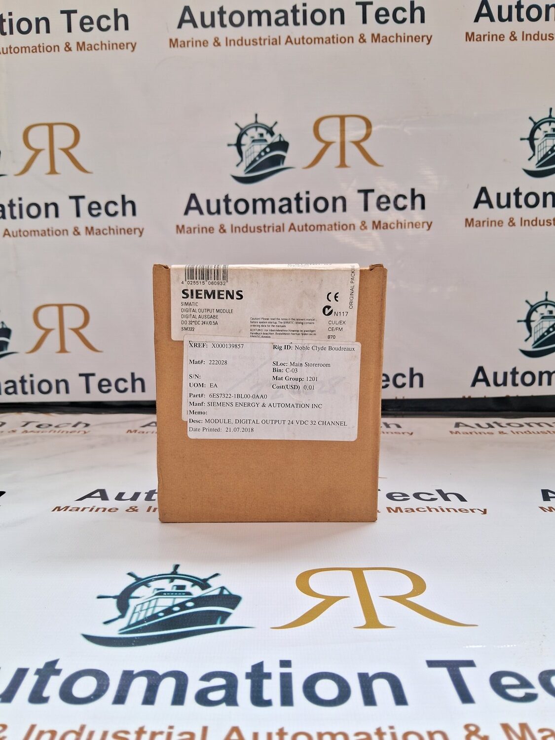 SIEMENS 6ES7 322-1BL00-0AA0 SIMATIC DIGITAL OUTPUT MODULE + DIGITAL AUSGABE SM322 - Image 5