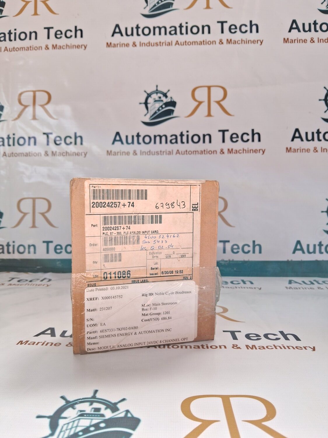 SIEMENS 6ES7 331-7KF02-0AB0 SIMATIC ANALOG INPUT MODULE + ANALOG EINGABE SM331 - Image 4